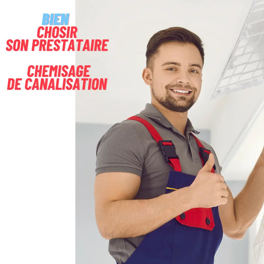 Technicien souriant en overalls bleu et rouge donnant un pouce en l’air, systèmes d’évacuation, critères essentiels, matériaux utilisés