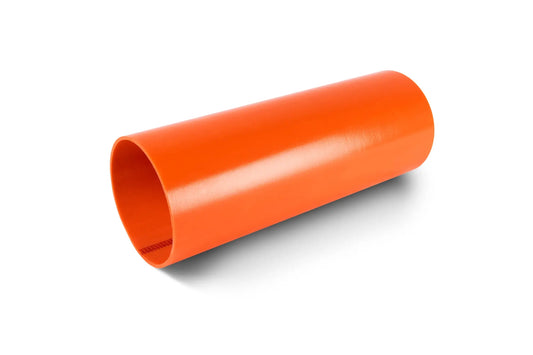 Tuyau en PVC orange pour canalisation d’évacuation dans les réseaux d’assainissement